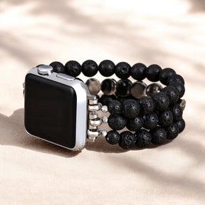 Bracelet Apple Watch Inspiration Force Pierre de Lave