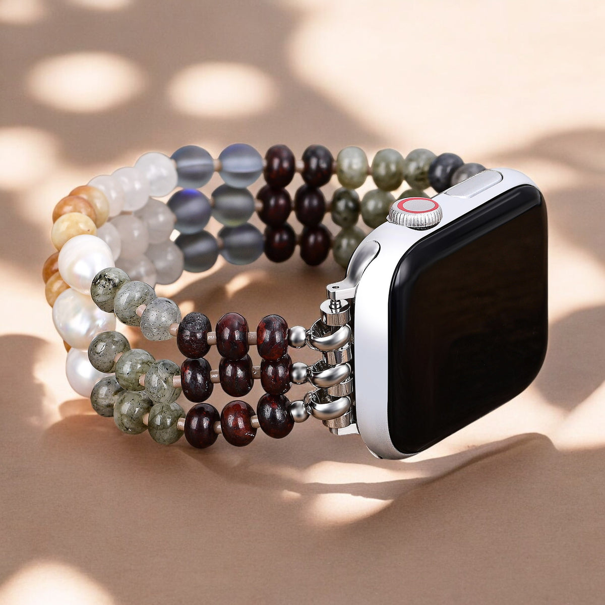 Bracelet Tropical Earth Stone Stretch Apple Watch