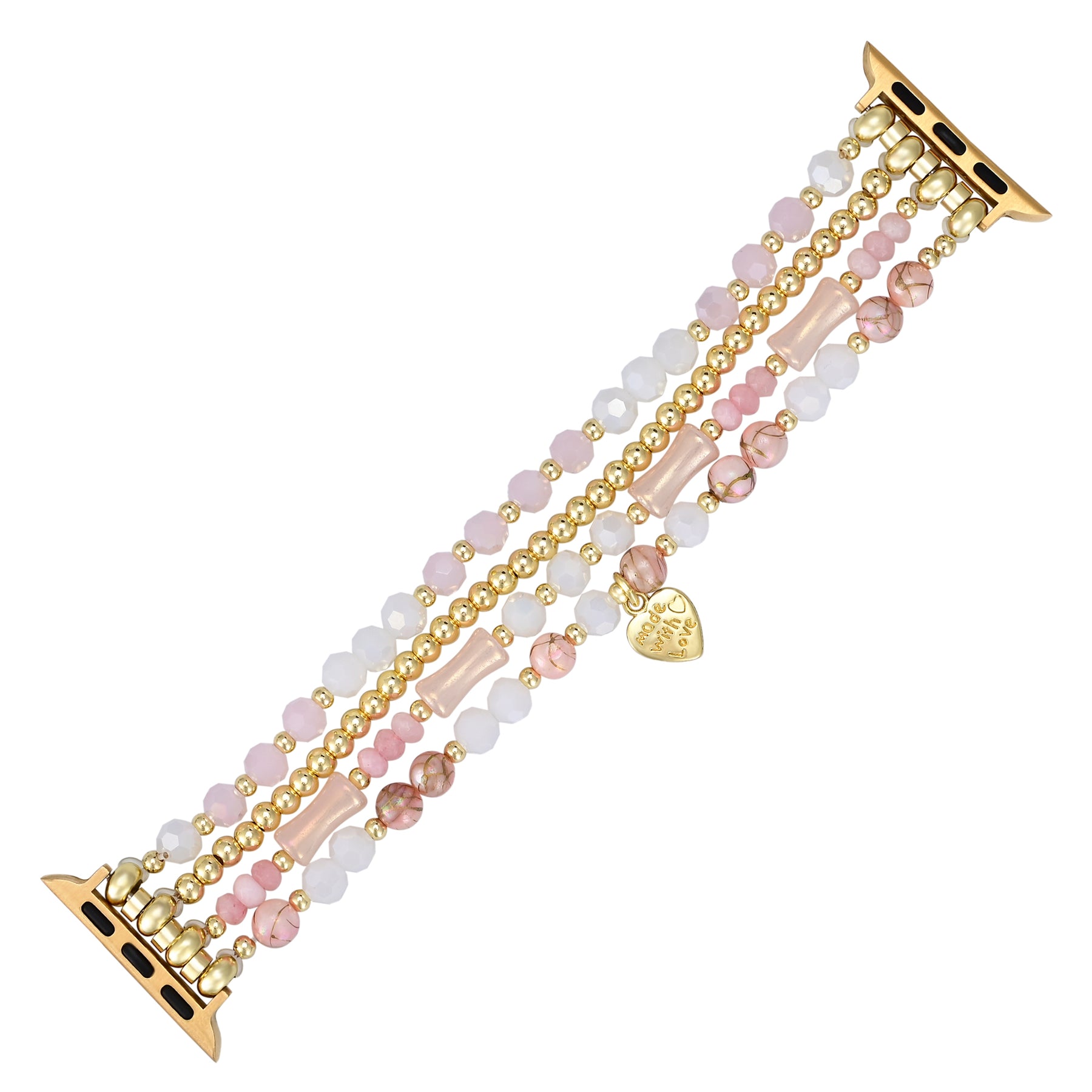 Bracelet de montre extensible Love Love en or pour la Saint-Valentin