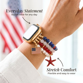 Bracelet extensible American Dream pour Apple Watch