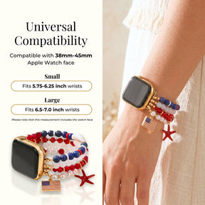 Bracelet extensible American Dream pour Apple Watch