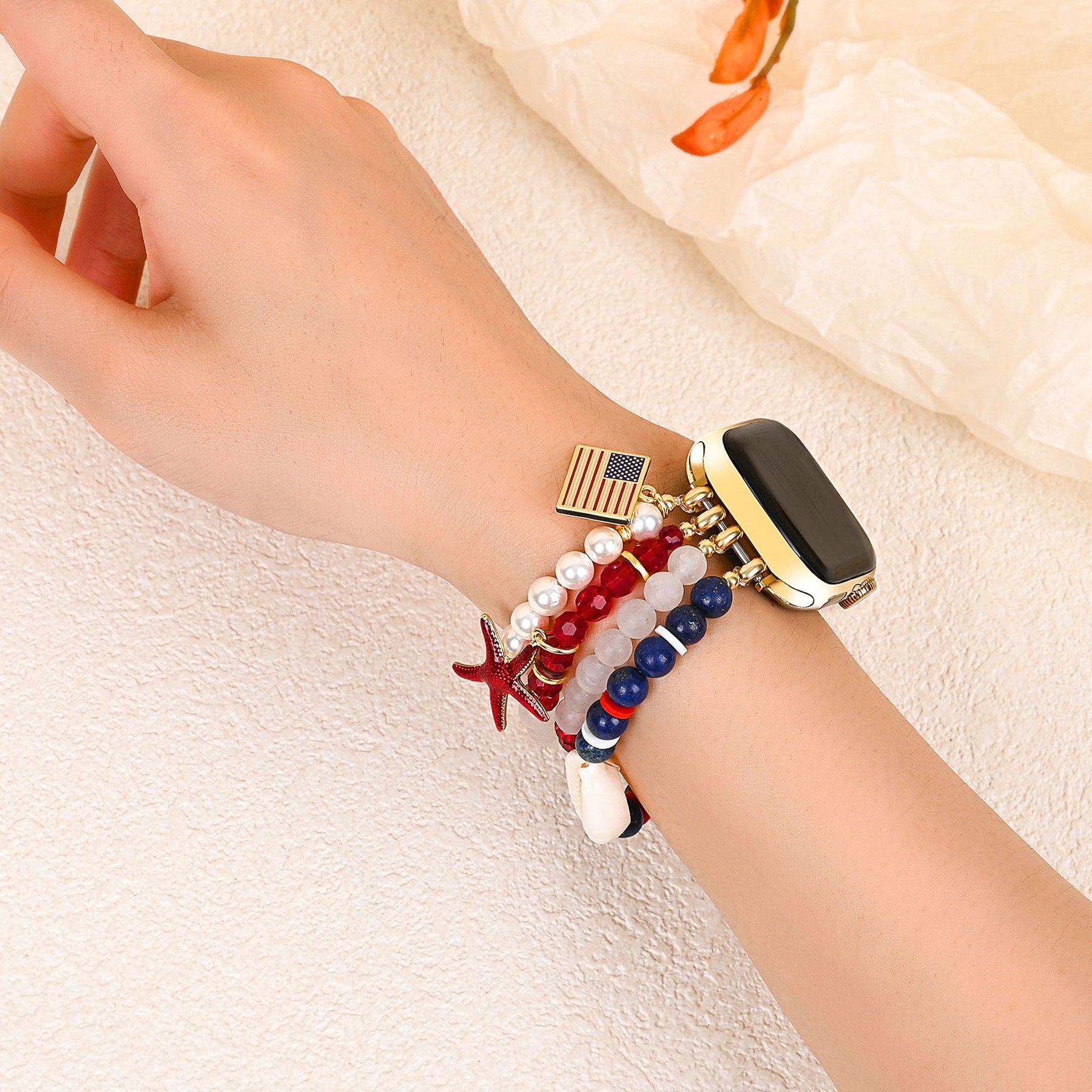 Bracelet extensible American Dream pour Apple Watch