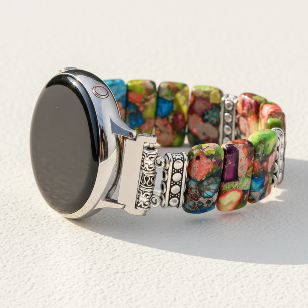 Bracelet de montre extensible Chic Flower Samsung Galaxy