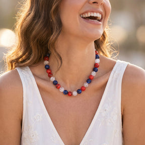 Collier perlé Chunky America 250