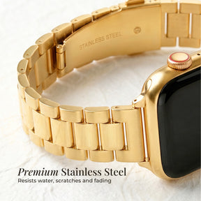 Bracelet Apple Watch classique en or de luxe
