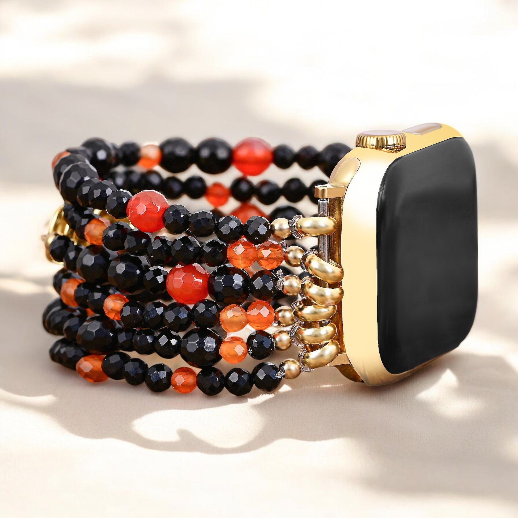Bracelet Apple Watch Halloween Citrouille