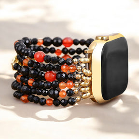 Bracelet Apple Watch Halloween Citrouille