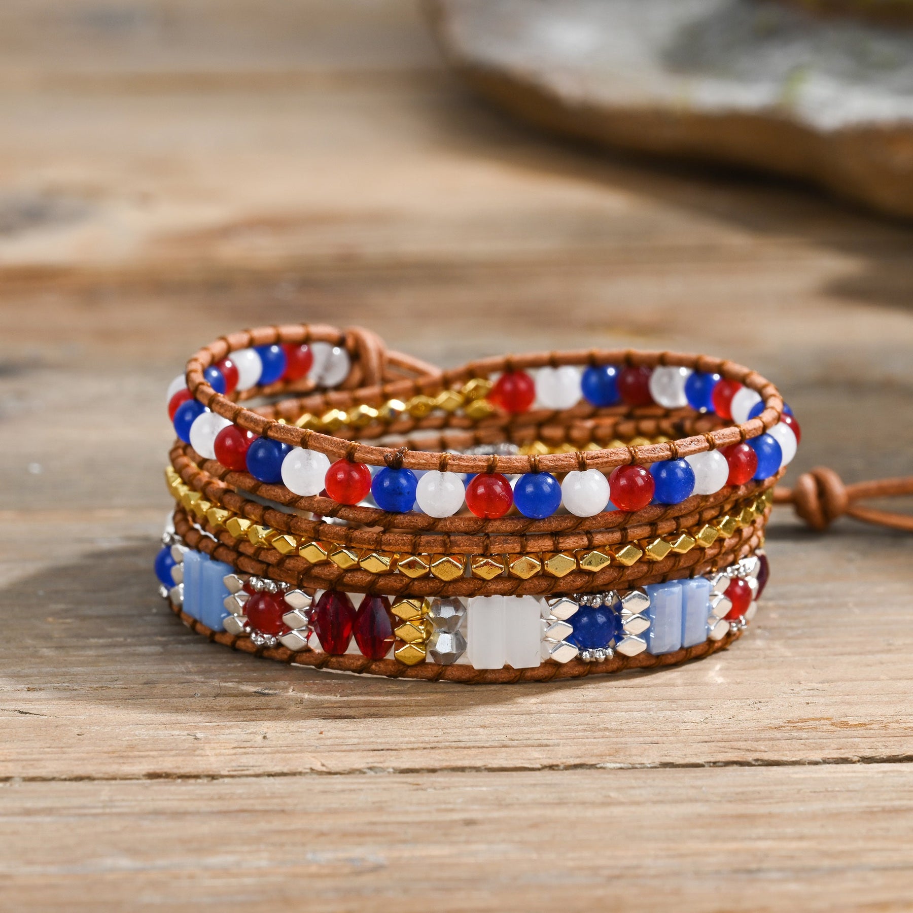 Bracelet enveloppant American Pride