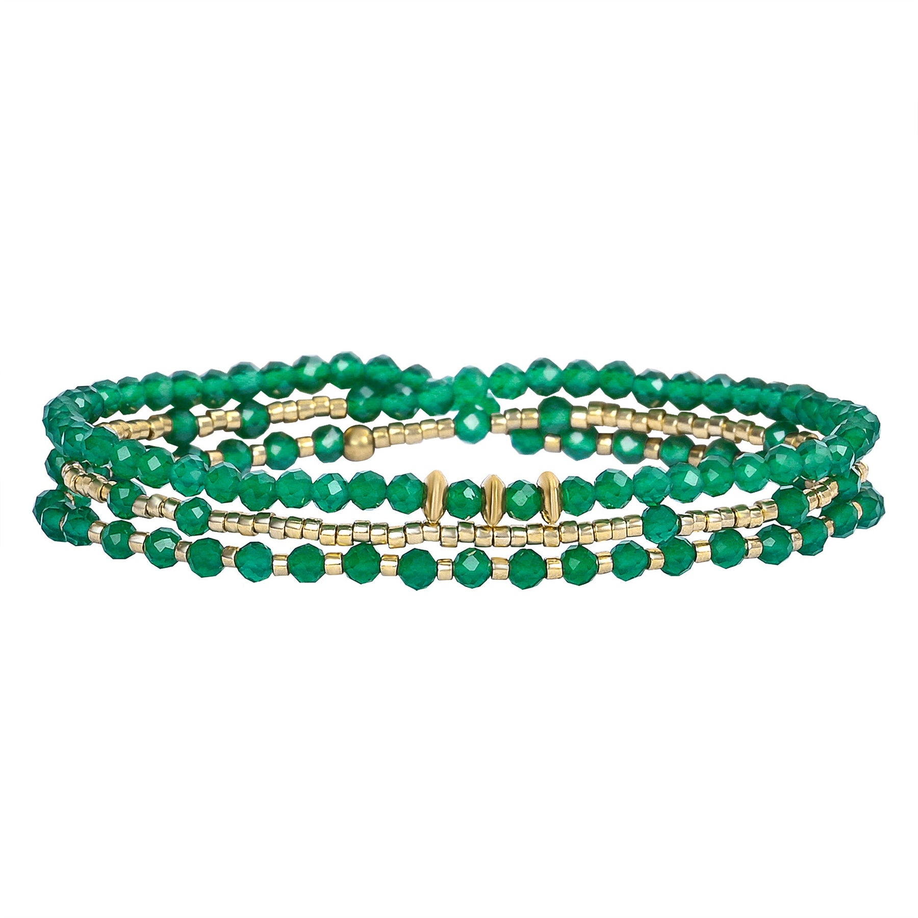 Bracelet/Collier Multi-Style Jade Radiance