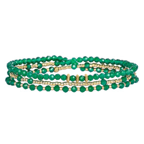 Bracelet/Collier Multi-Style Jade Radiance