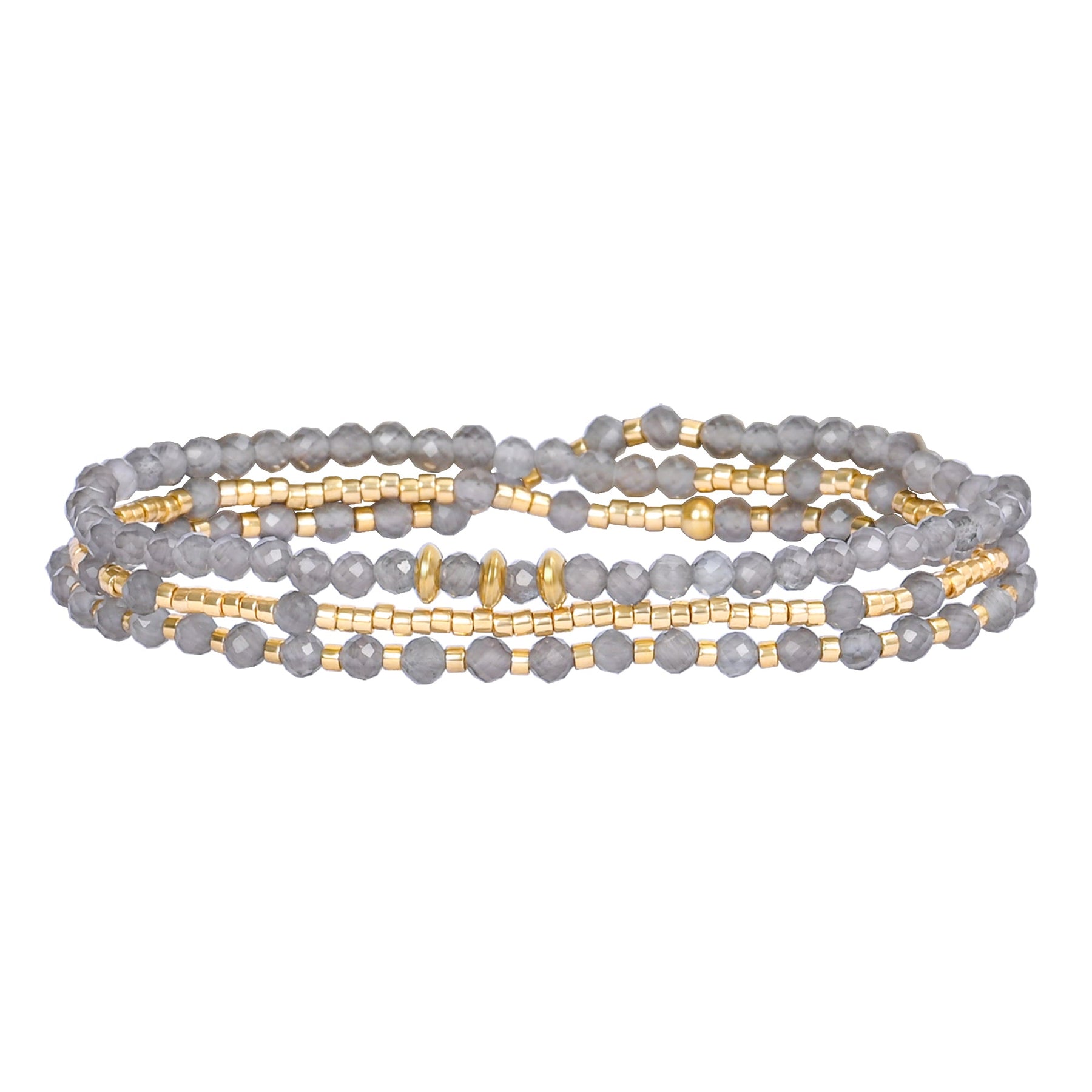 Smoky Moon Bracelet/Collier Multi-Style