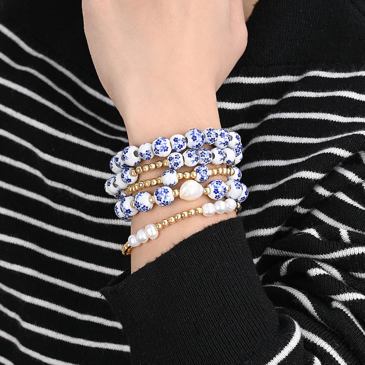 Bracelet Perle Éclat Azur