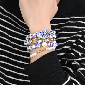 Bracelet Perle Éclat Azur