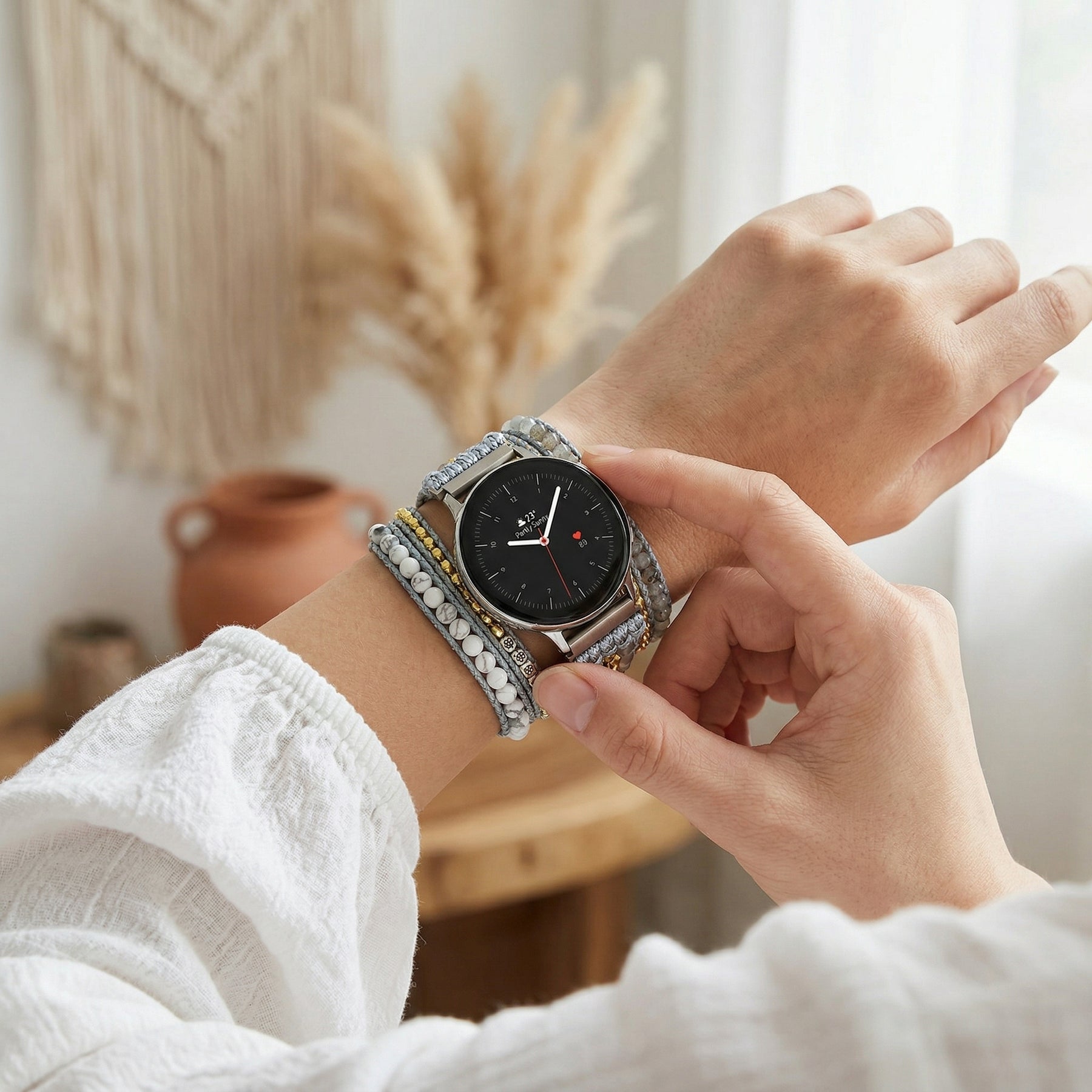 Bracelet Samsung Galaxy Watch Éthéré et Amoureux