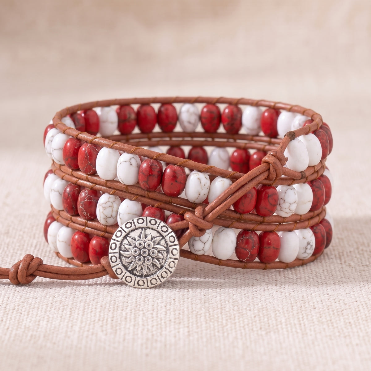 Bracelet perlé Sakura du Japon
