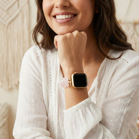 Bracelet extensible en quartz Loving pour Apple Watch