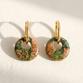 Boucles d'oreilles Terra Jasper