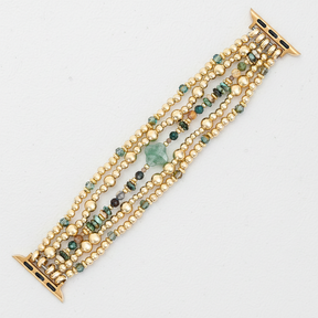 Bracelet extensible Oasis doré pour Apple Watch