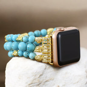 Bracelet extensible Turquoise Dream pour Apple Watch