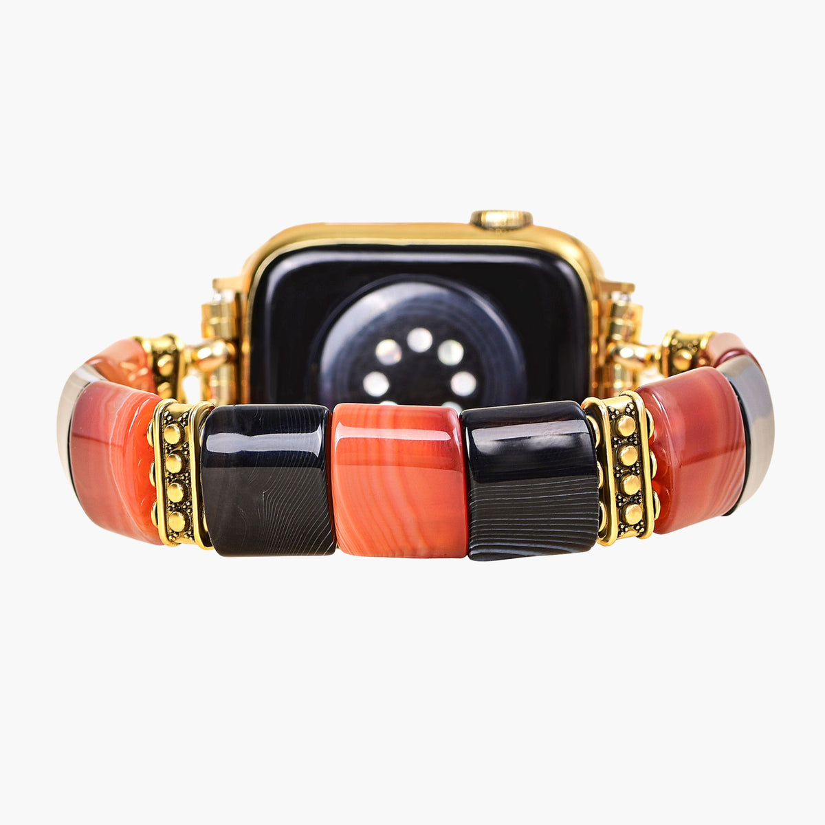 Bracelet Apple Watch Halloween Rayures Hantées