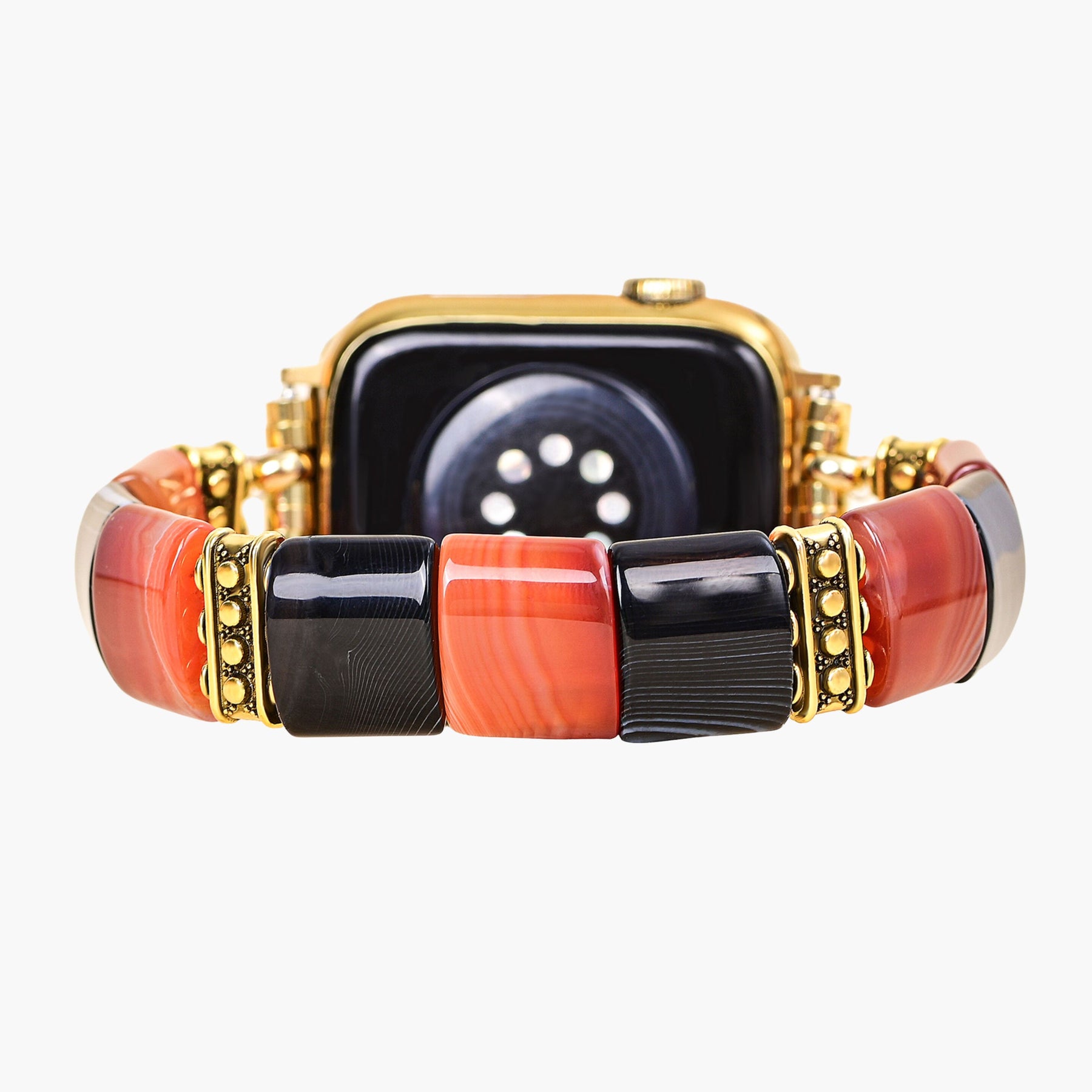 Bracelet Apple Watch Halloween Rayures Hantées