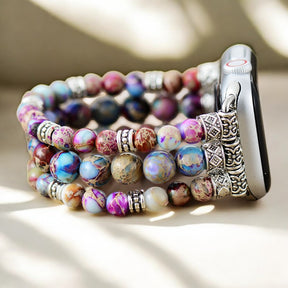 Bracelet Apple Watch Intense Jasper Stretch