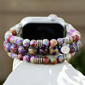Bracelet Apple Watch Intense Jasper Stretch