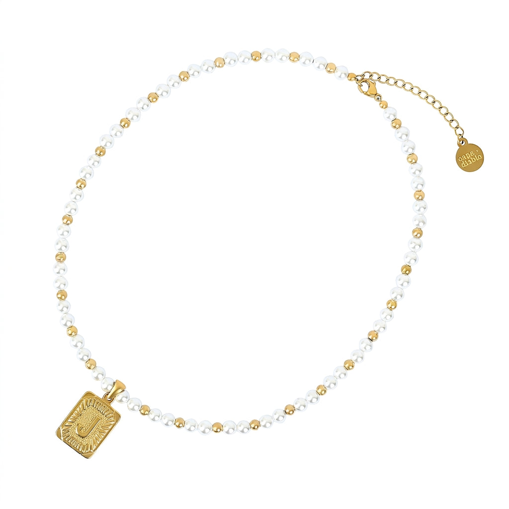 Collier initiale Southern Charm