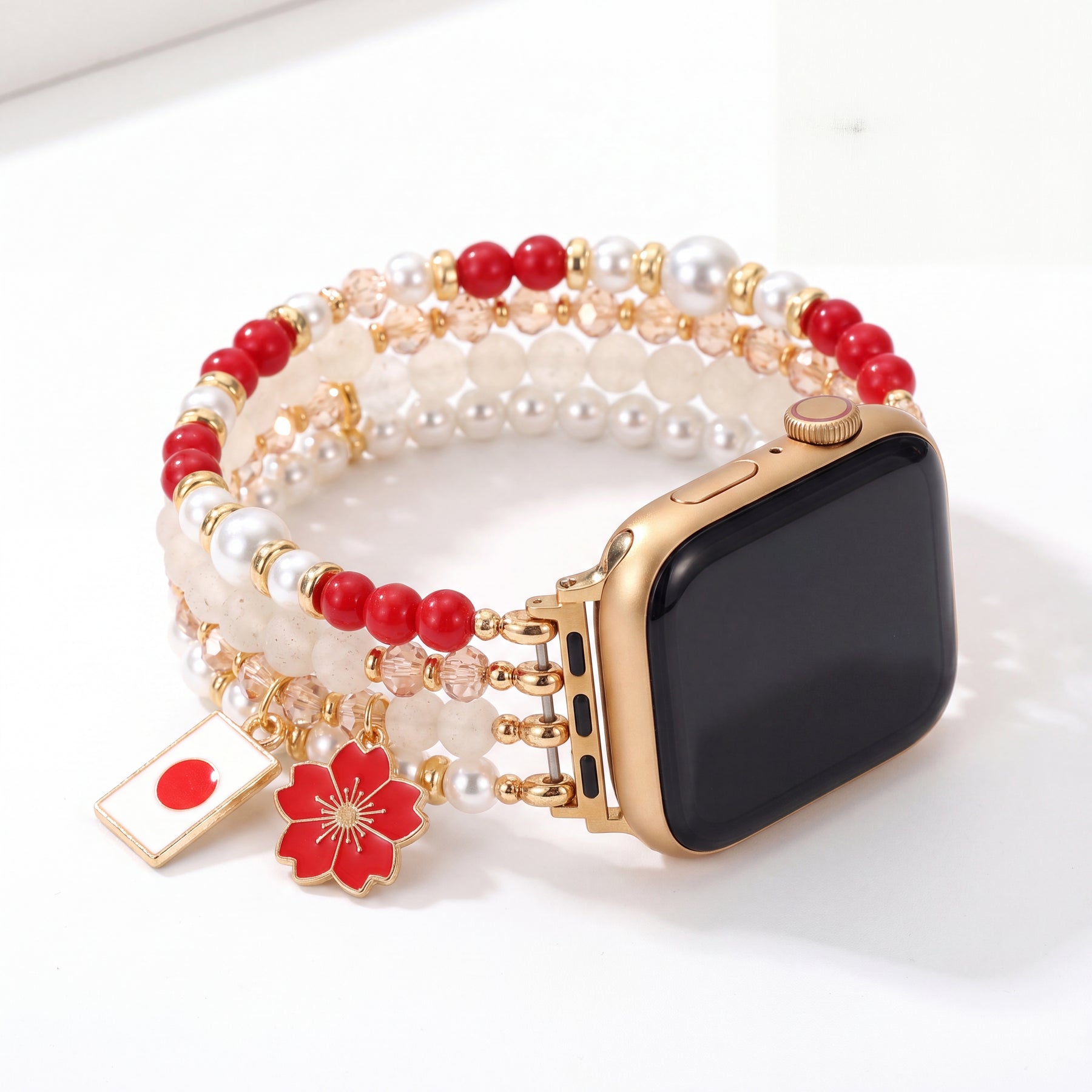 Bracelet Apple Watch extensible Sakura Bloom Japon