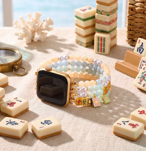 Bracelet extensible Lucky Mahjong pour Apple Watch