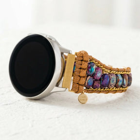 Bracelet de montre Samsung Galaxy en jaspe clair de lune