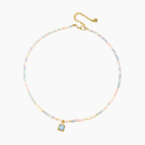 Collier ras du cou en cristal Tranquil Sky