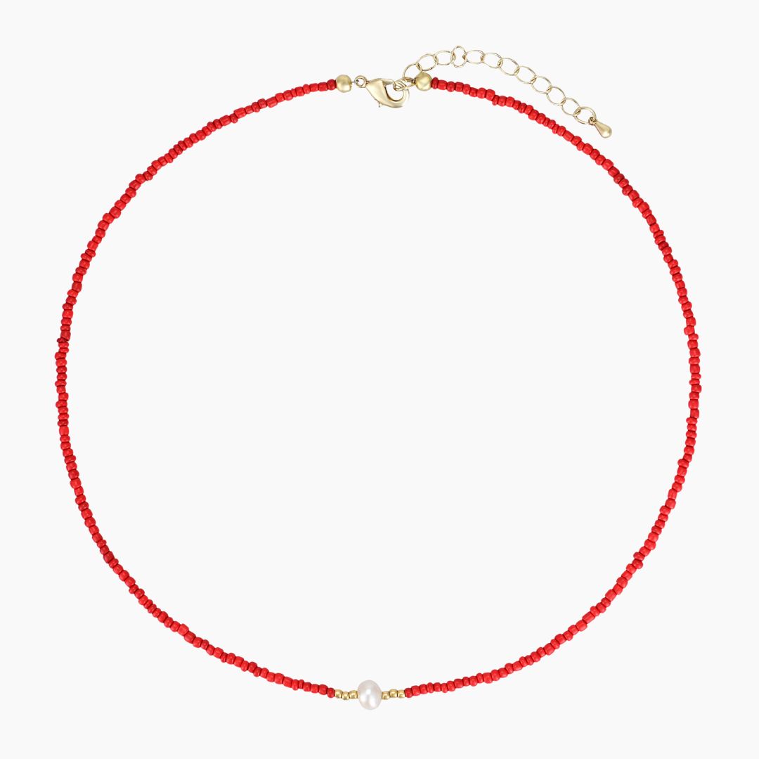 Collier de perles sereines