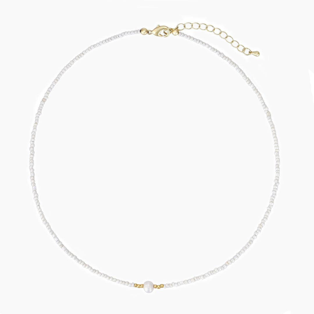 Collier de perles sereines
