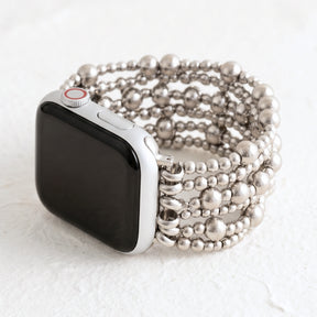 Bracelet extensible Platinum Demure pour Apple Watch