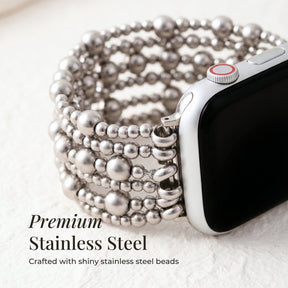 Bracelet extensible Platinum Demure pour Apple Watch