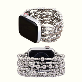 Bracelet extensible Platinum Demure pour Apple Watch
