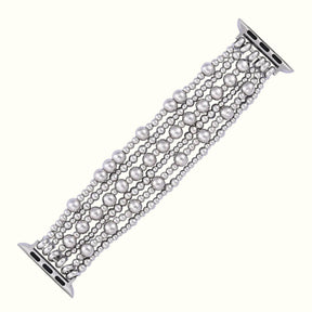 Bracelet extensible Platinum Demure pour Apple Watch