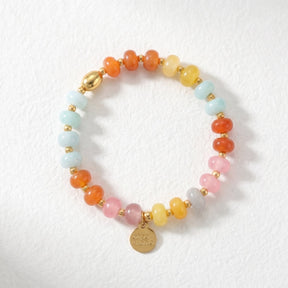 Bracelet Ambre Jade Bloom