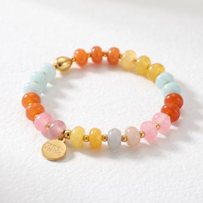 Bracelet Ambre Jade Bloom