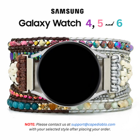 Bracelet de montre Samsung Galaxy 4, 5 et 6