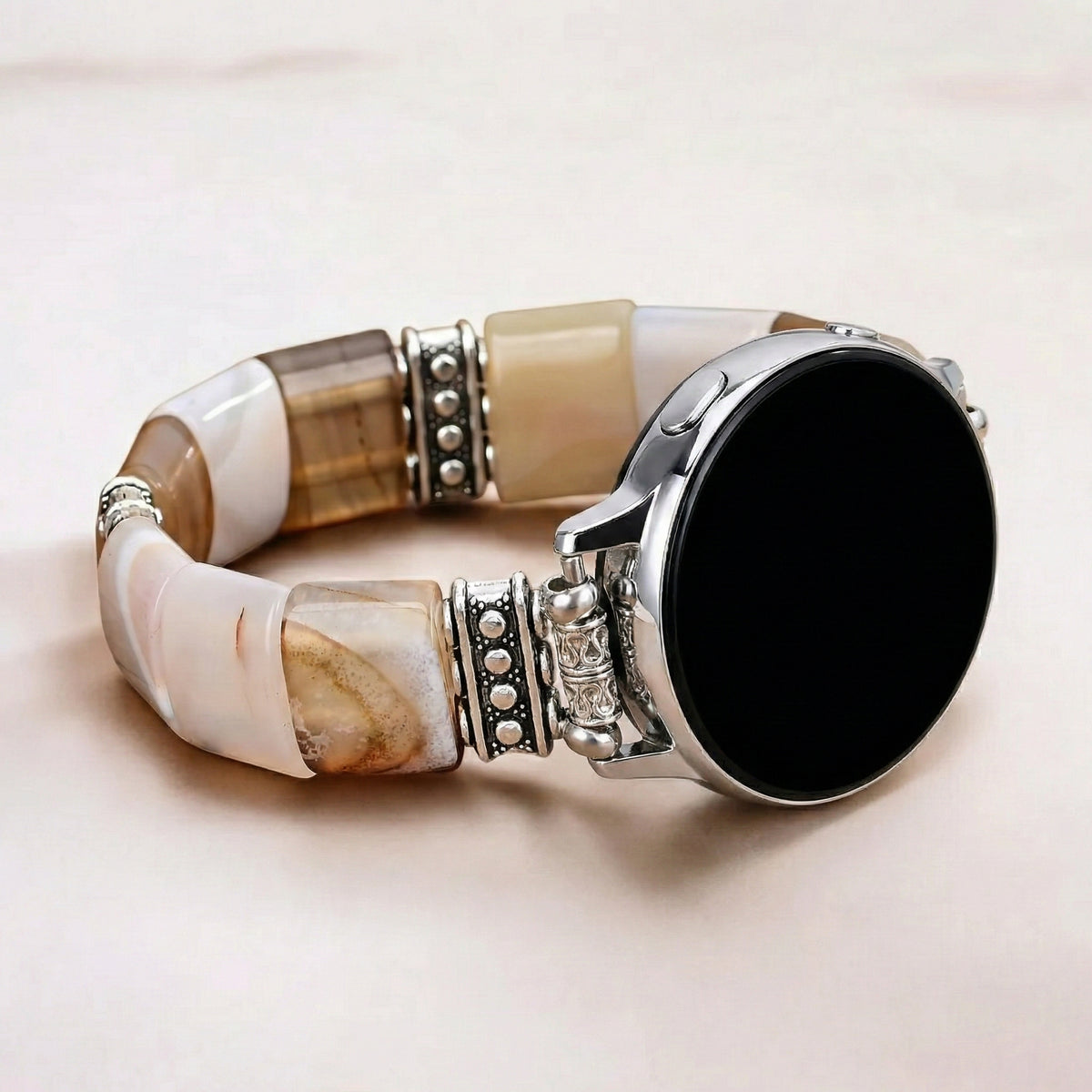 Bracelet extensible en agate Sacred Sands pour Samsung Galaxy Watch