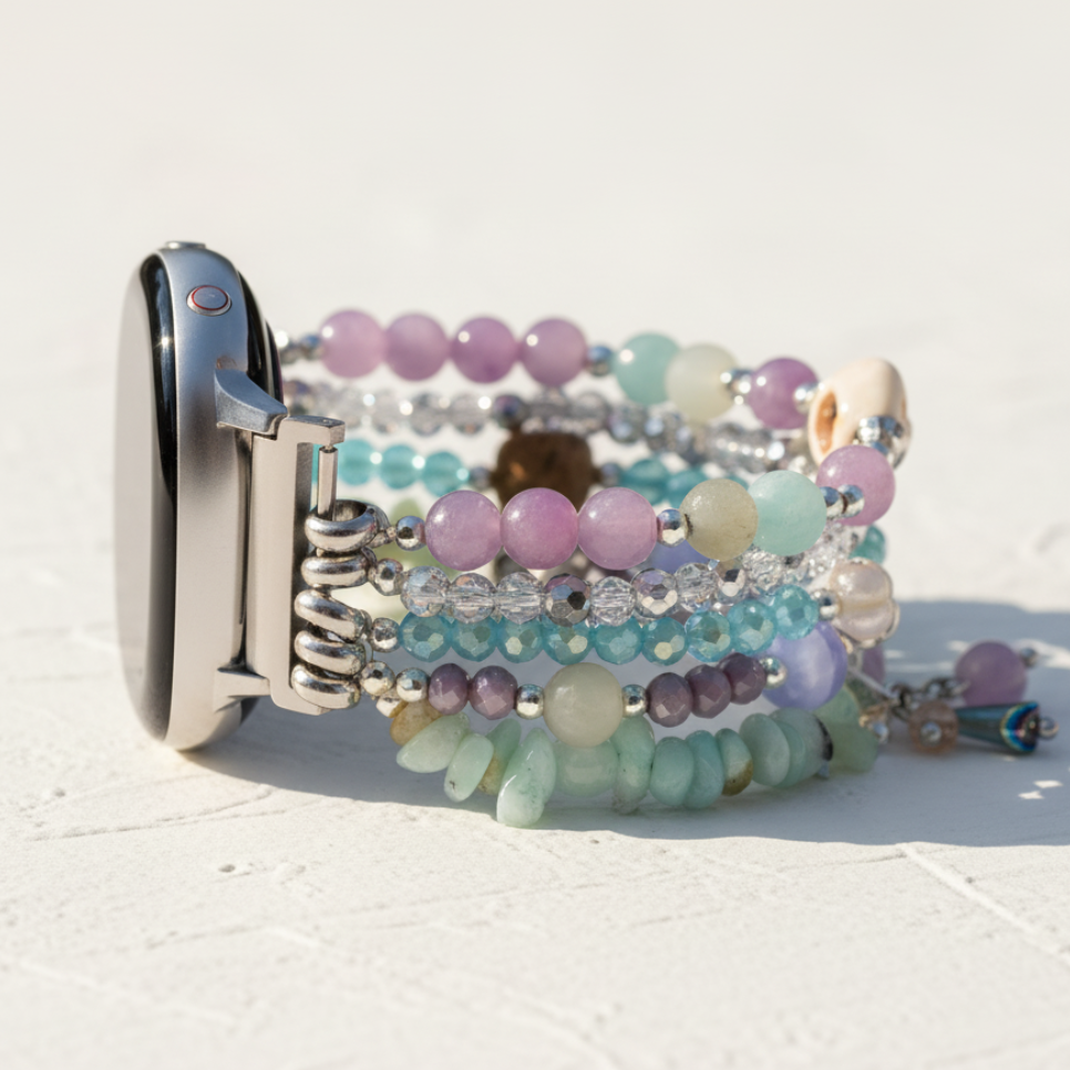 Bracelet de montre extensible Seaside Dreams Samsung Galaxy