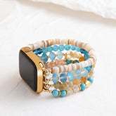 Bracelet Apple Watch extensible Seaside Glow