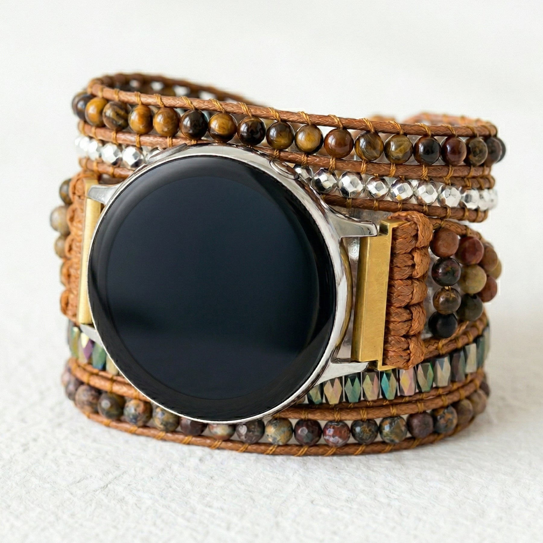 Bracelet Royal Tiger's Eye pour Samsung Galaxy Watch