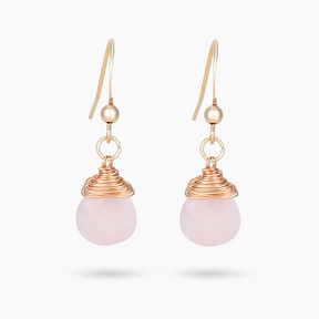 Boucles d'oreilles sphère d'amour de la Saint-Valentin