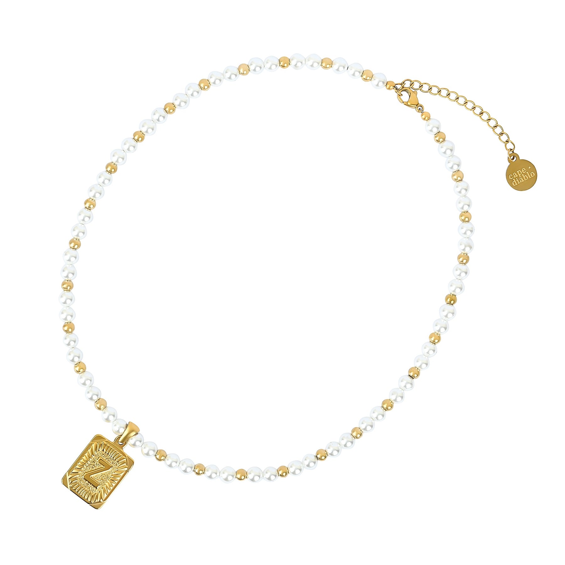 Collier initiale Southern Charm