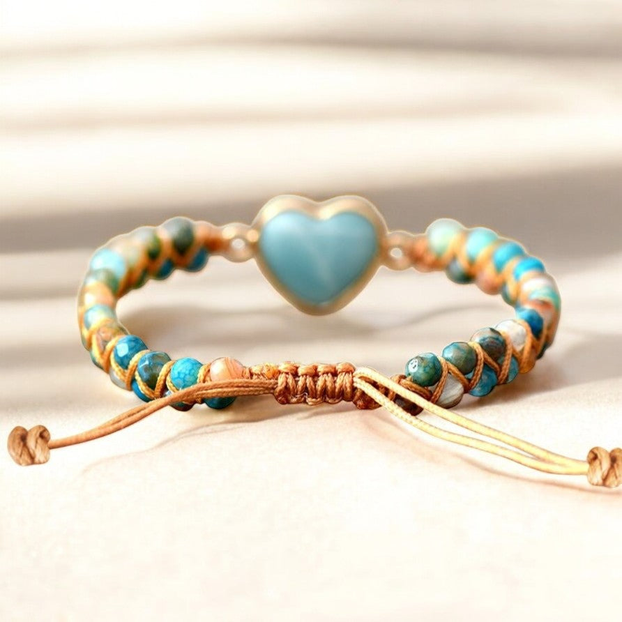 Bracelet de protection d’amour amazonite