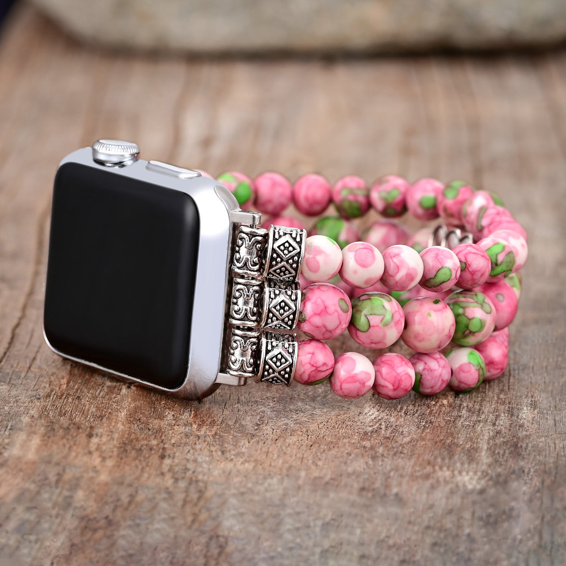 Bracelet Apple Watch extensible Amour éternel