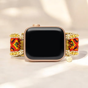 Bracelet Apple Watch Sunset en fleurs